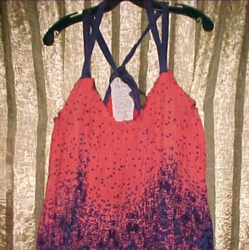 Free People embroidered Top